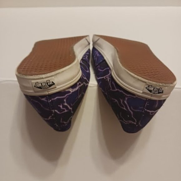 VANS Off The Wall "Lighting Bolt" Lo Pro Digi Skate Shoes, Sz Wo 8.5/Men 7, Used - Picture 10 of 11